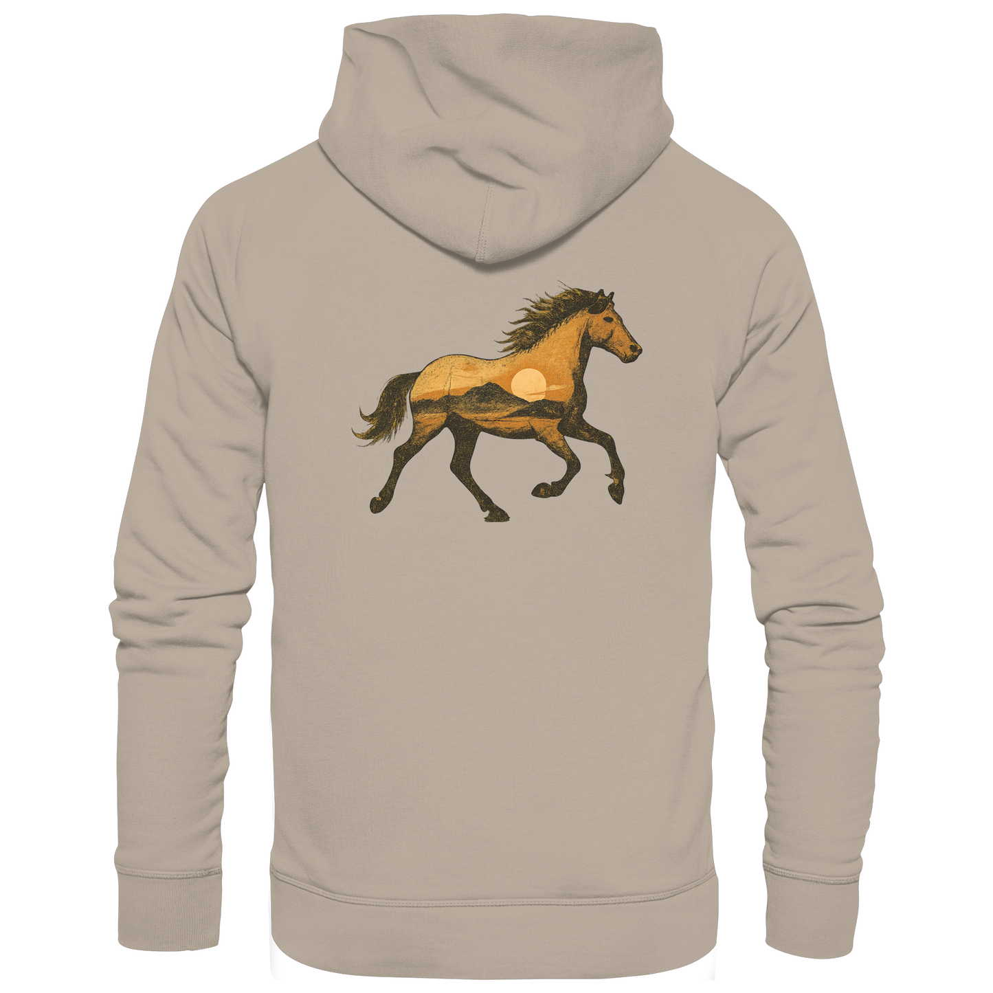 Wild Horse – Spirit of Freedom - Organic Hoodie
