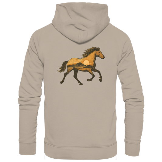 Wild Horse – Spirit of Freedom - Organic Hoodie