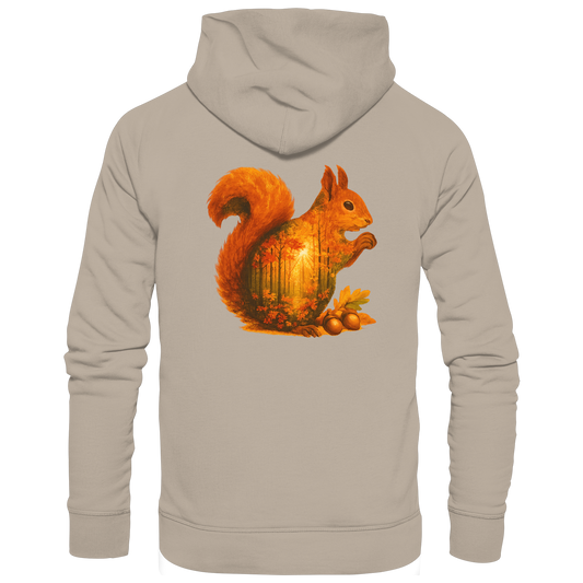 Squirrel – Spirit of Energy - Organic Hoodie