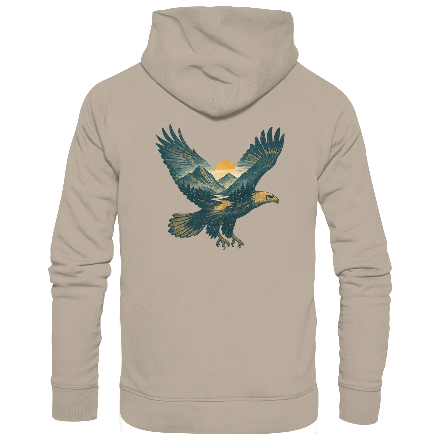 Adler Spirit of Freedom - Organic Hoodie