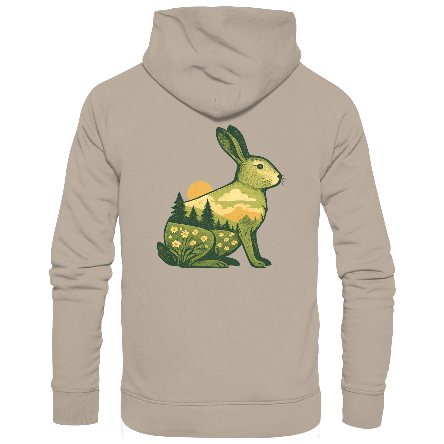 Rabbit – Spirit of Growth - Organic Hoodie