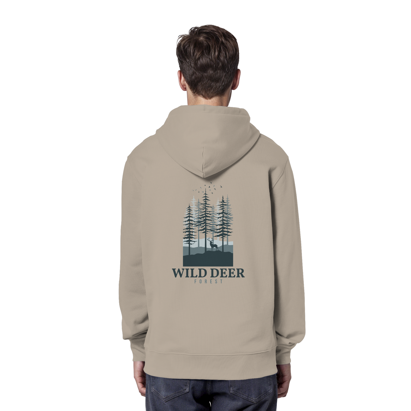 WILD DEER – Forest Edition - Organic Hoodie