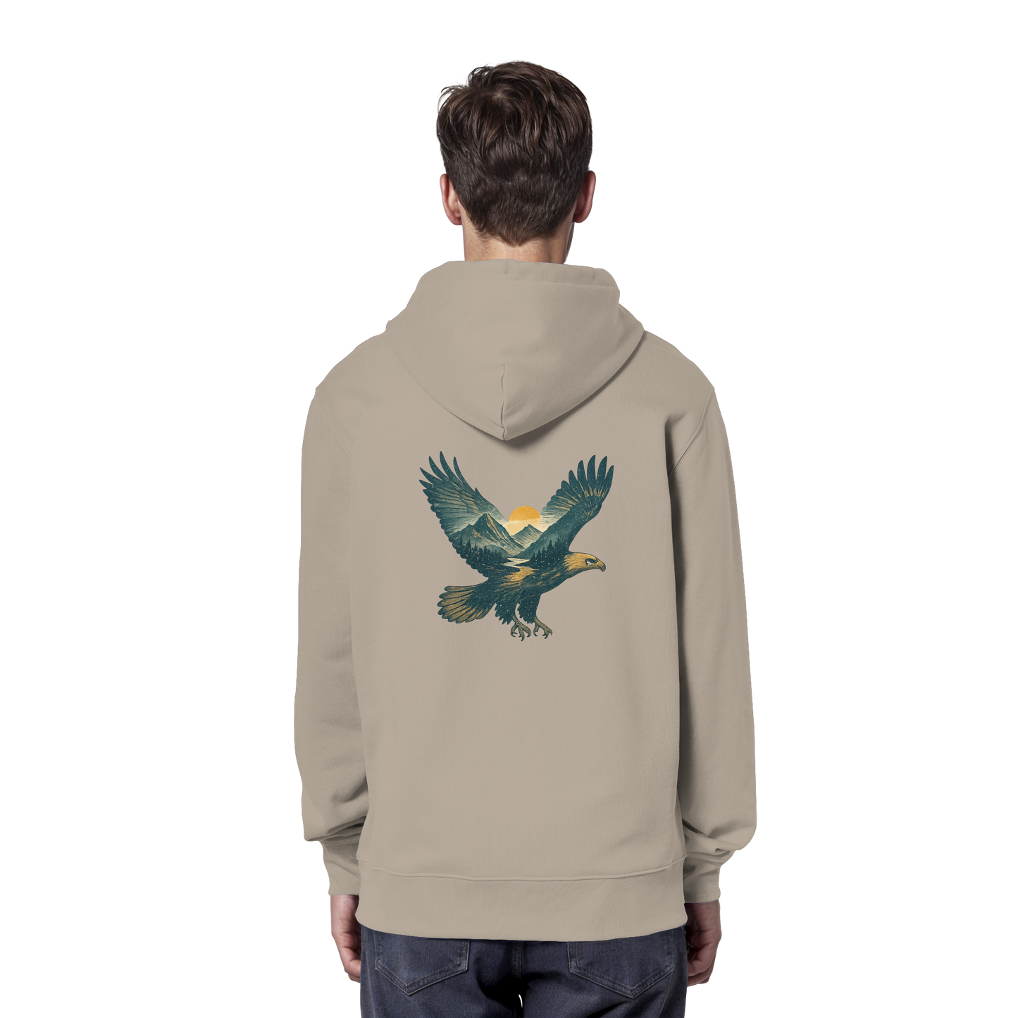 Adler Spirit of Freedom - Organic Hoodie