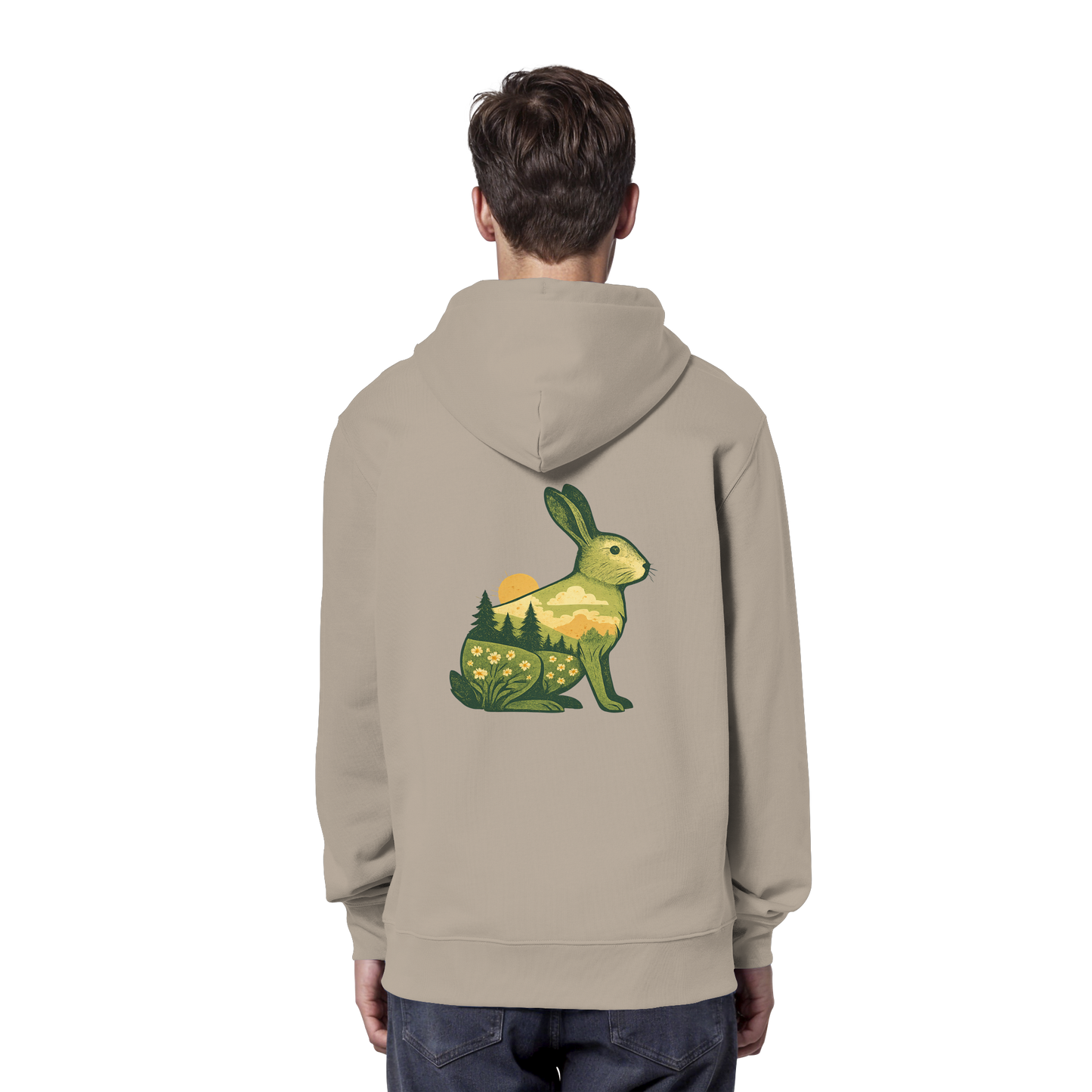 Rabbit – Spirit of Growth - Organic Hoodie