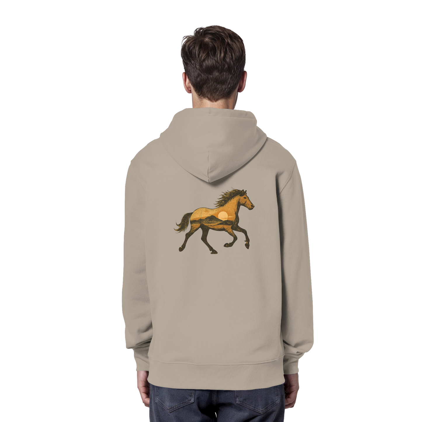 Wild Horse – Spirit of Freedom - Organic Hoodie