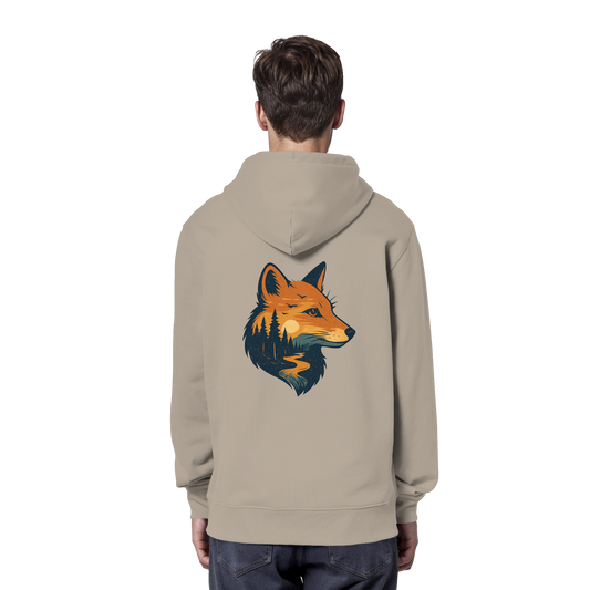 Fox – Curious Spirit - Organic Hoodie
