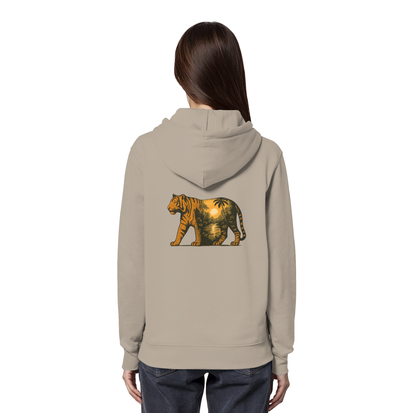 Tiger – Spirit of Passion - Organic Hoodie