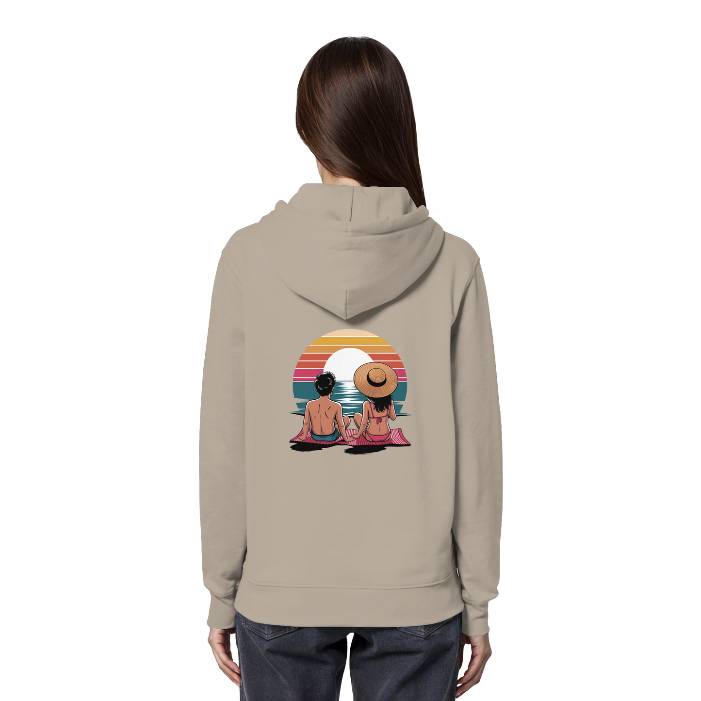 SUNSET COUPLE – Ocean Moments - Organic Hoodie