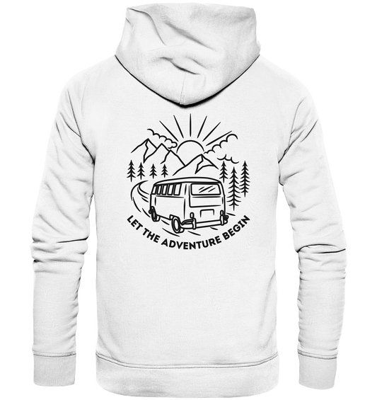 Let The Adventure Begins - Organic Hoodie