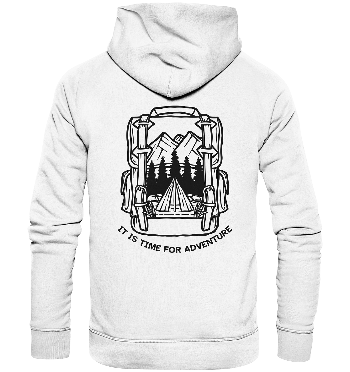 It's Time for Adventure - Organic Hoodie