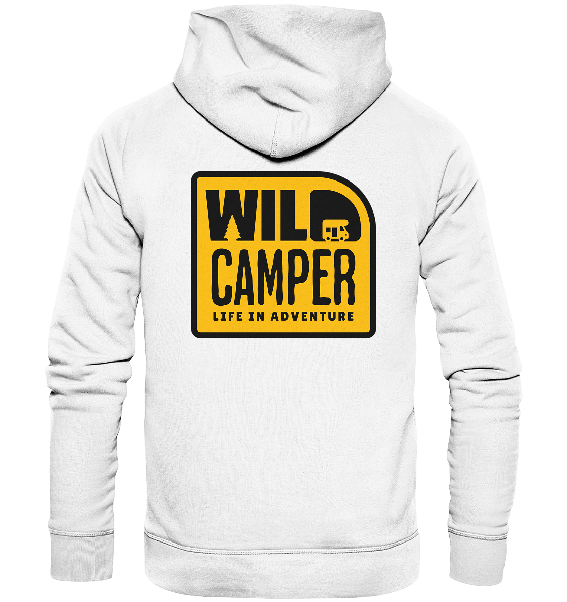 Wild Camper – Life in Adventure - Organic Hoodie
