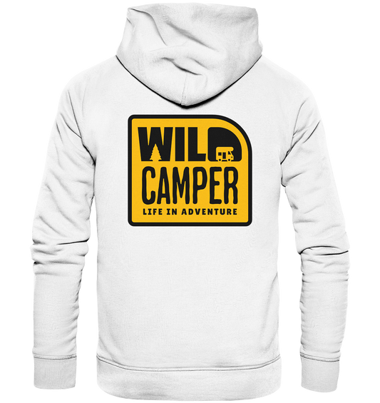 Wild Camper – Life in Adventure - Organic Hoodie