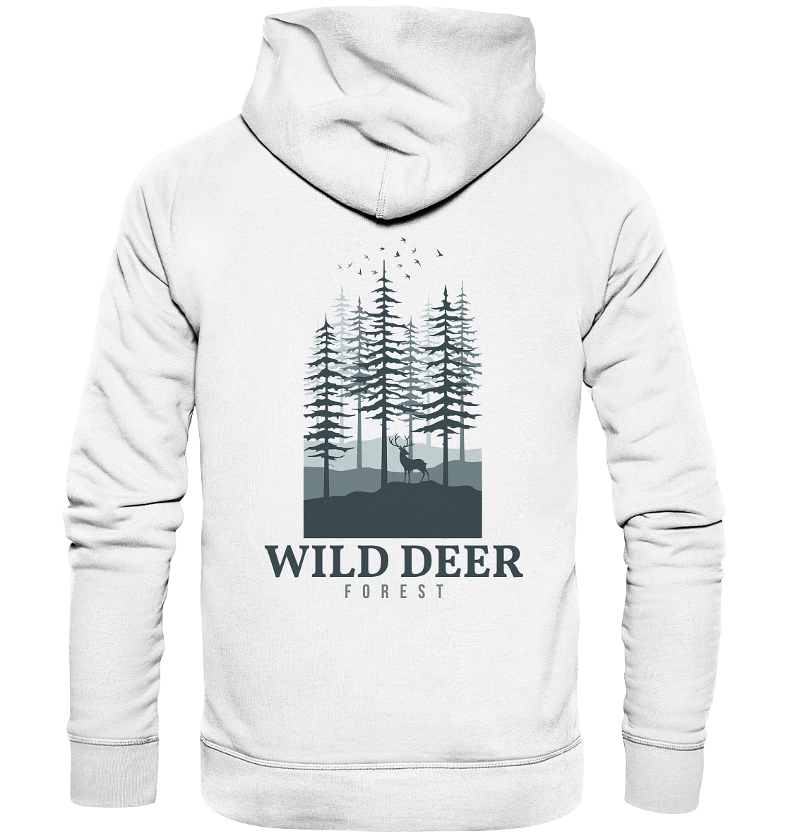 WILD DEER – Forest Edition - Organic Hoodie