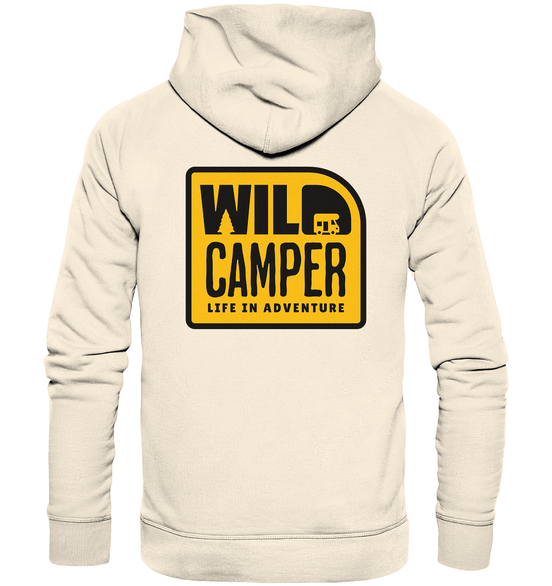 Wild Camper – Life in Adventure - Organic Hoodie