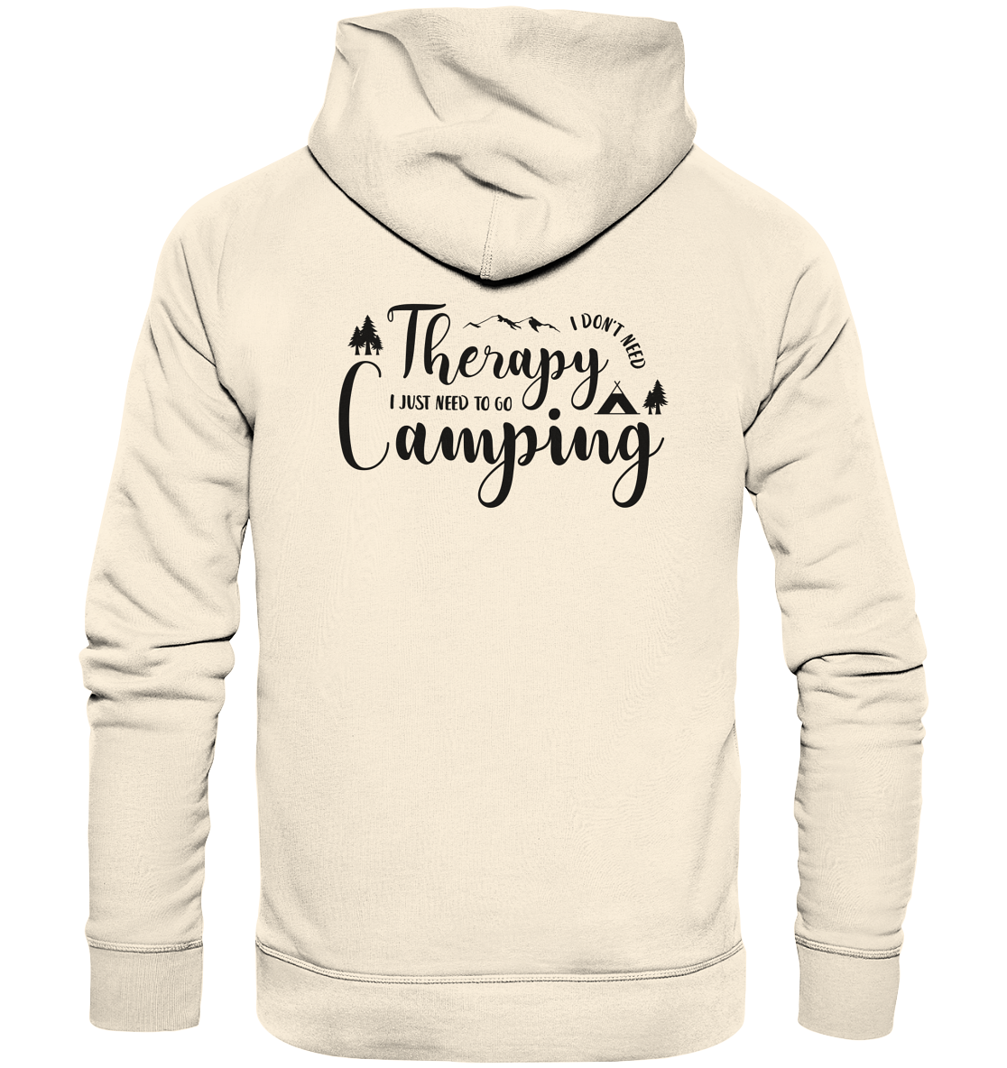 Camping Therapy - Organic Hoodie