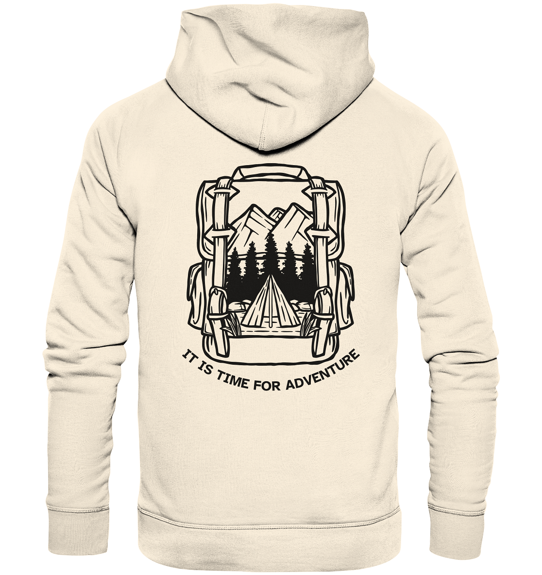 It's Time for Adventure - Organic Hoodie