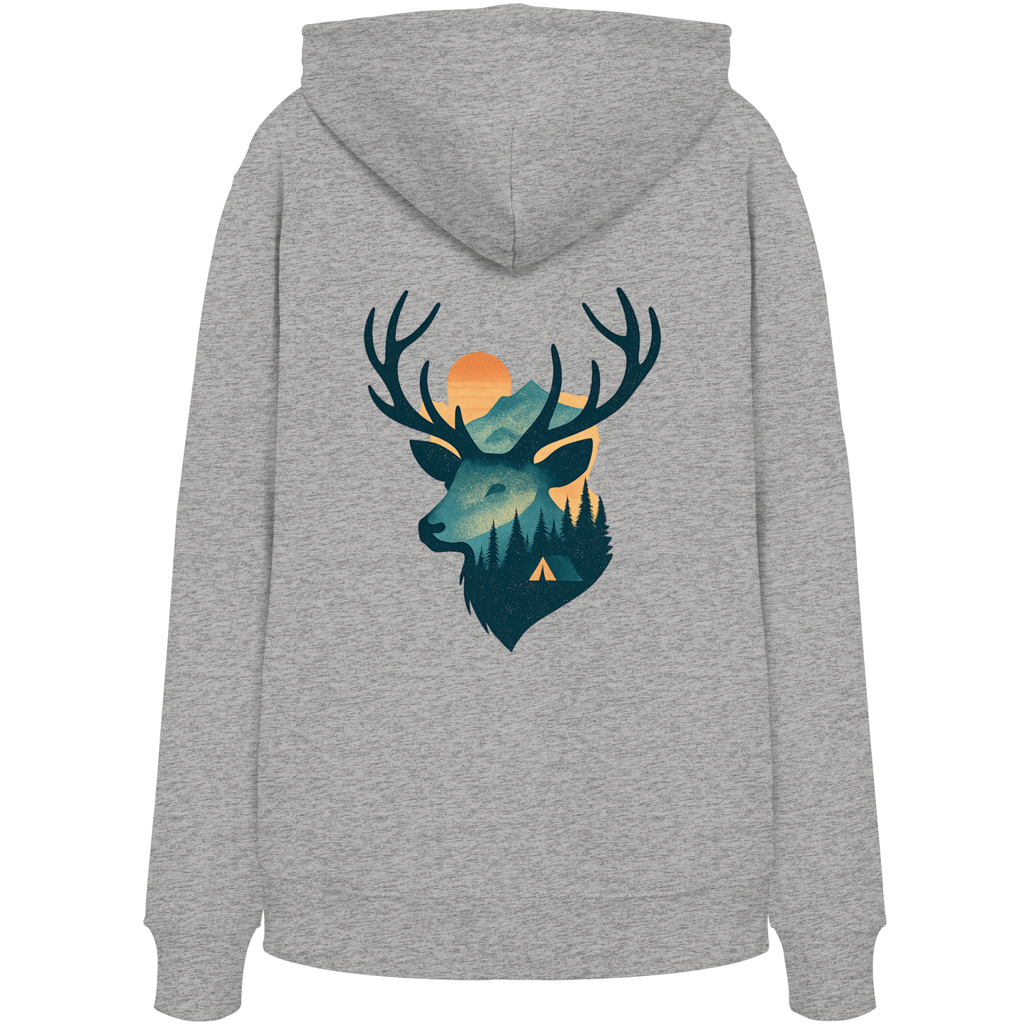 Hirsch – Strength of the Wild - Organic Hoodie