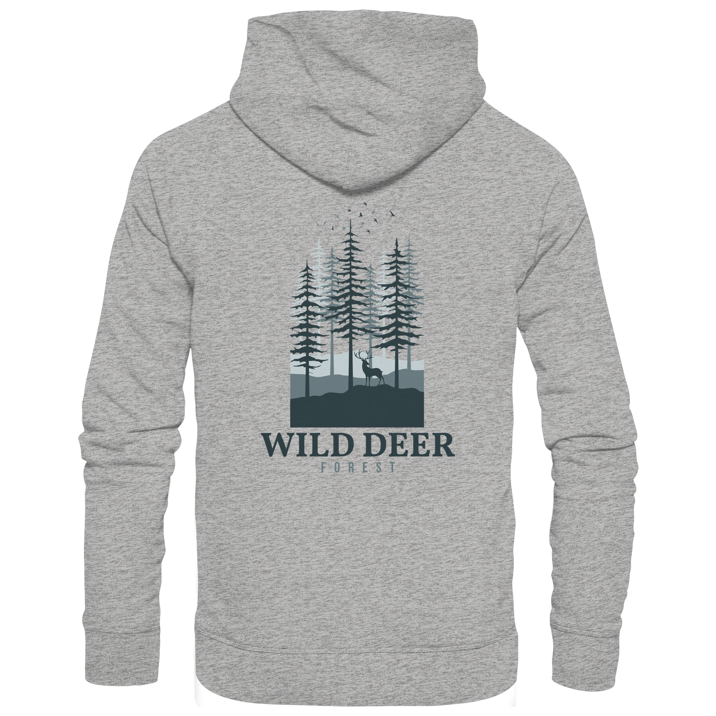 WILD DEER – Forest Edition - Organic Hoodie
