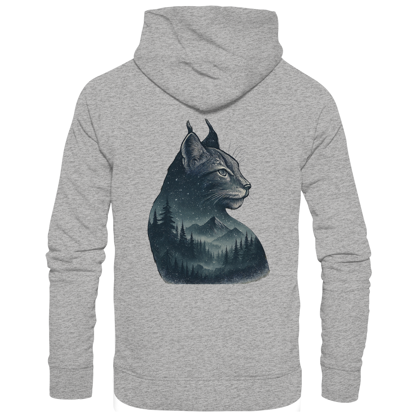 Lynx – Spirit of Mystery - Organic Hoodie