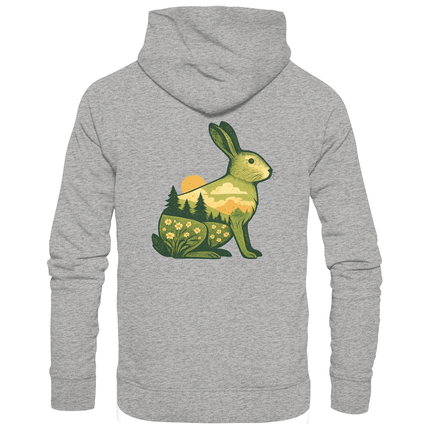 Rabbit – Spirit of Growth - Organic Hoodie