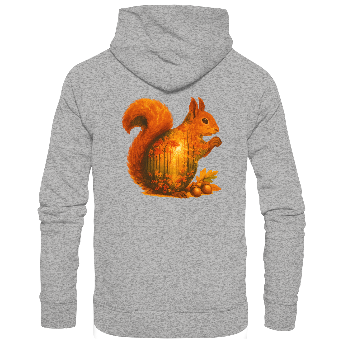 Squirrel – Spirit of Energy - Organic Hoodie