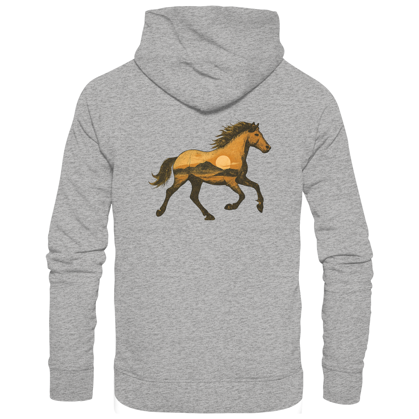 Wild Horse – Spirit of Freedom - Organic Hoodie