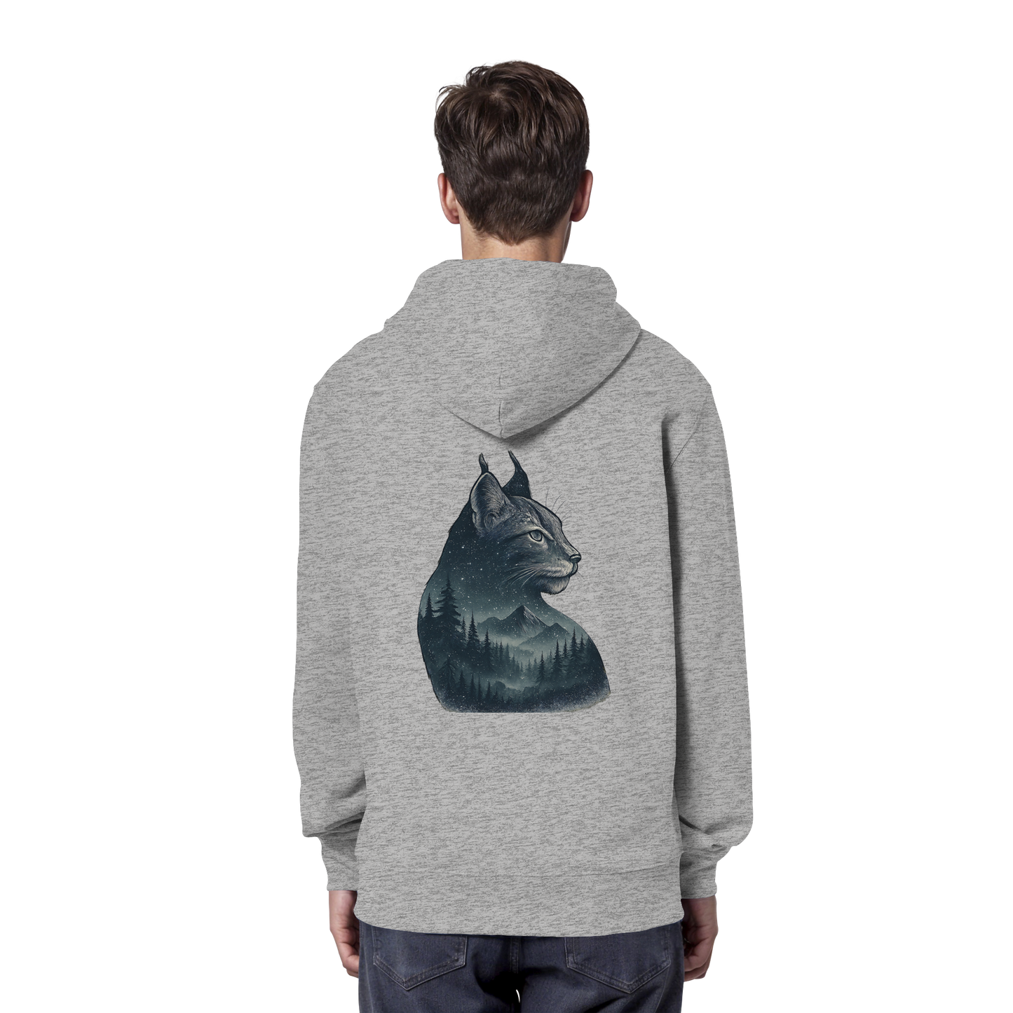 Lynx – Spirit of Mystery - Organic Hoodie