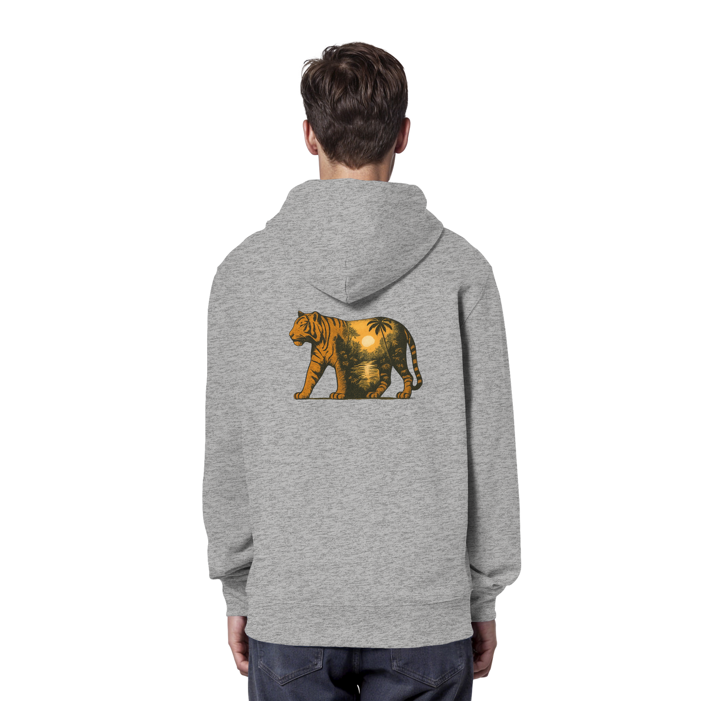 Tiger – Spirit of Passion - Organic Hoodie