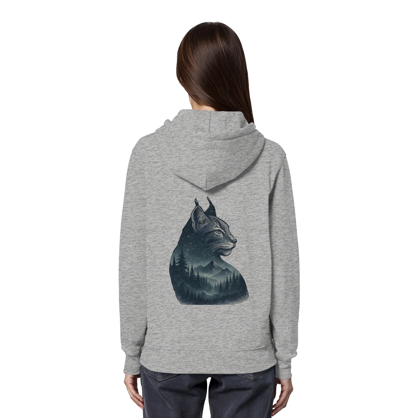 Lynx – Spirit of Mystery - Organic Hoodie