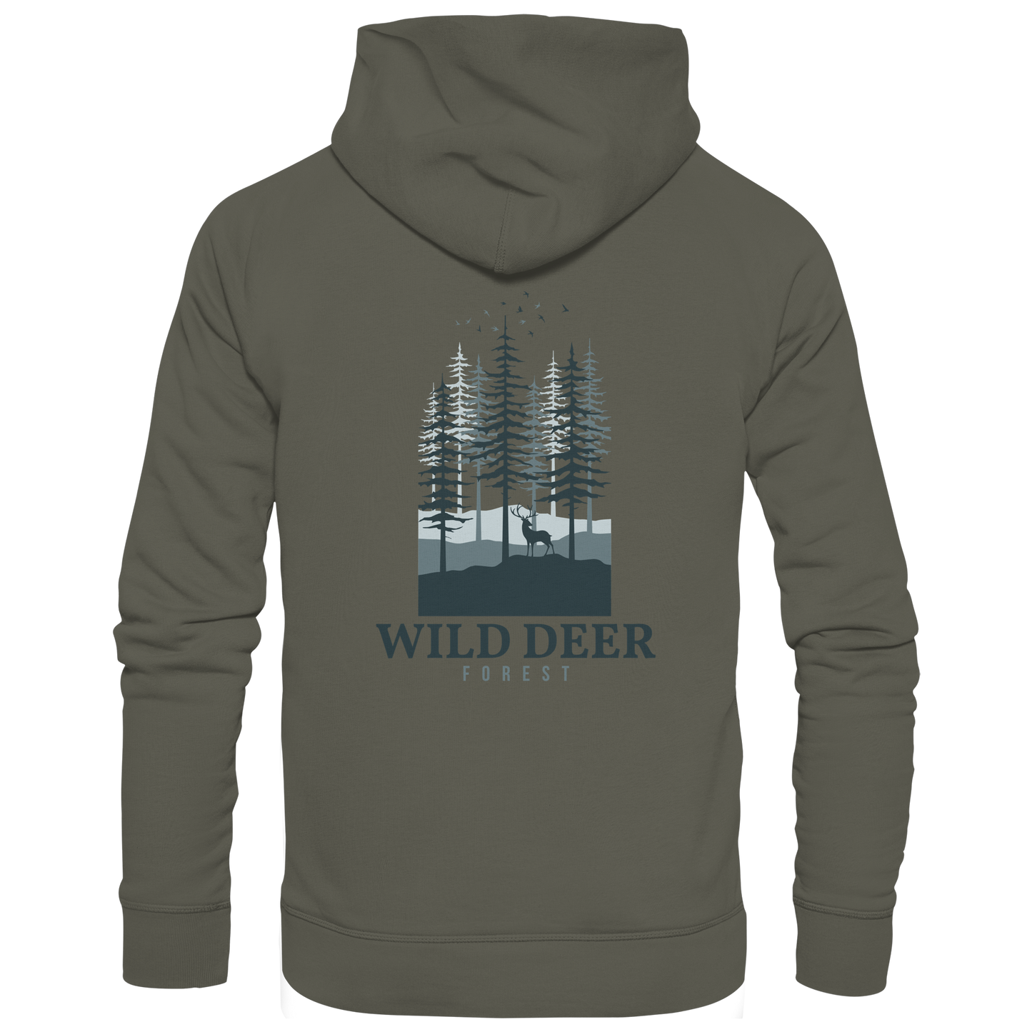 WILD DEER – Forest Edition - Organic Hoodie
