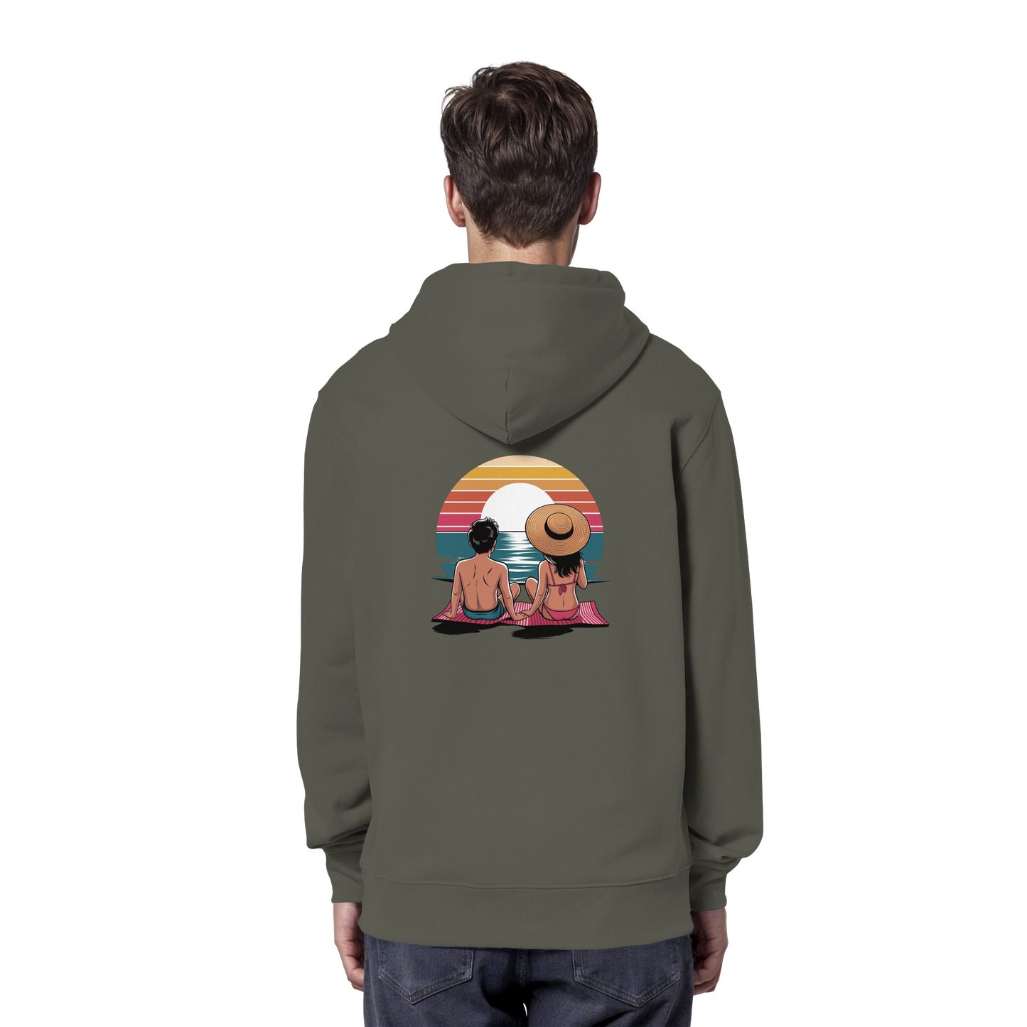 SUNSET COUPLE – Ocean Moments - Organic Hoodie