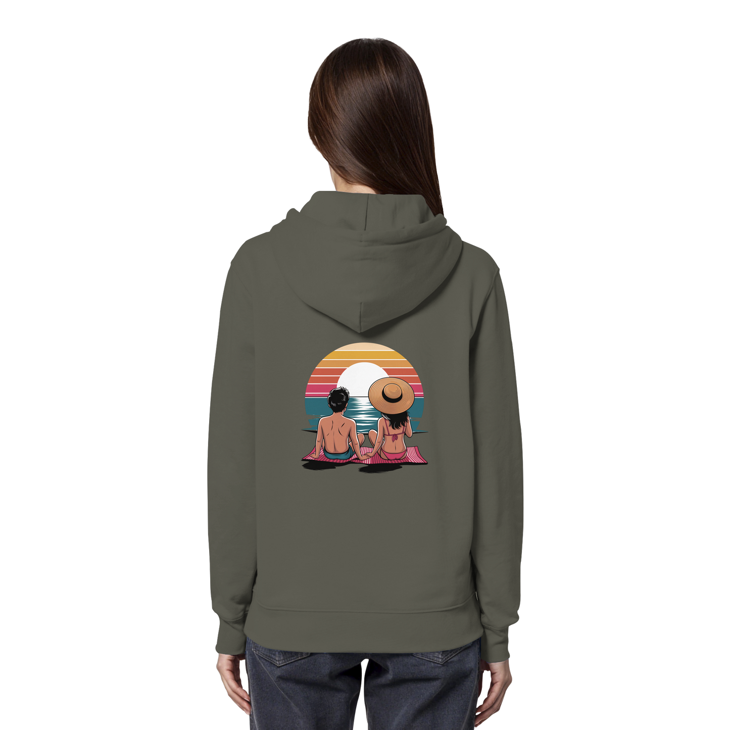 SUNSET COUPLE – Ocean Moments - Organic Hoodie