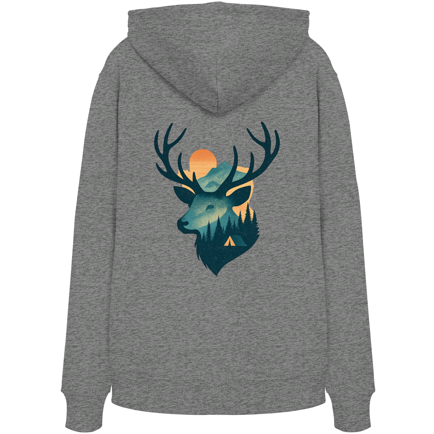 Hirsch – Strength of the Wild - Organic Hoodie