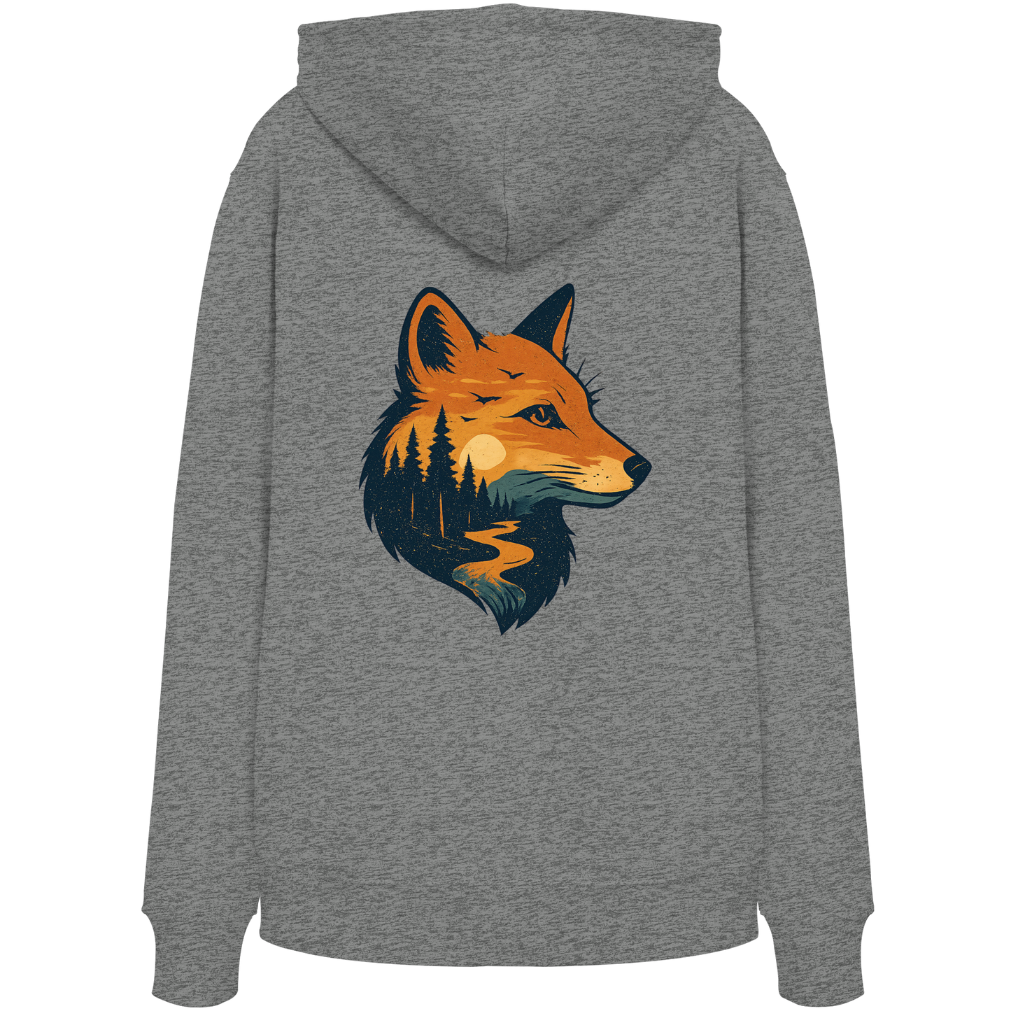Fox – Curious Spirit - Organic Hoodie