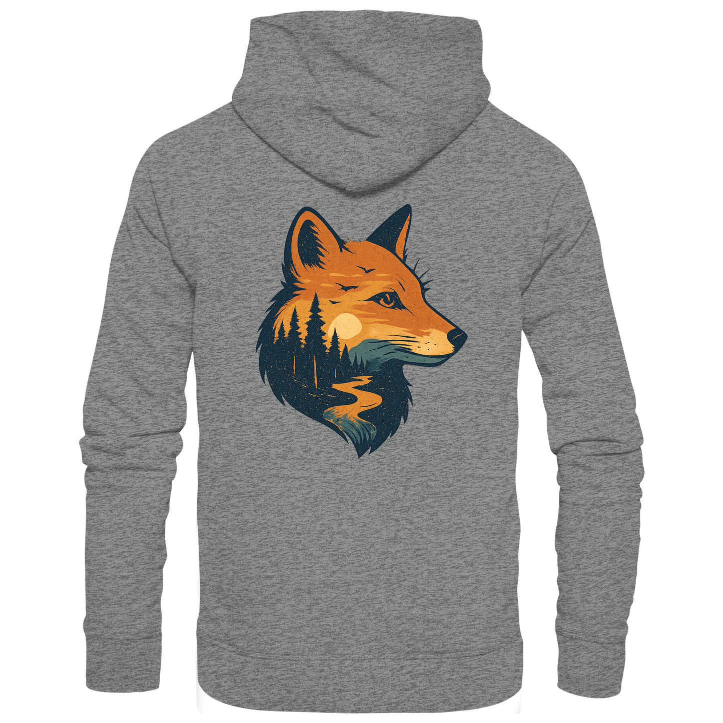 Fox – Curious Spirit - Organic Hoodie