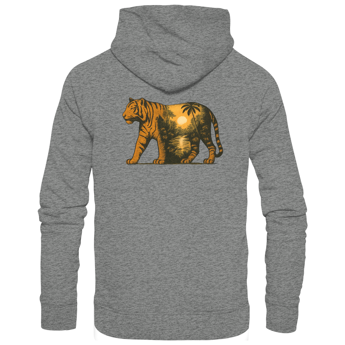 Tiger – Spirit of Passion - Organic Hoodie
