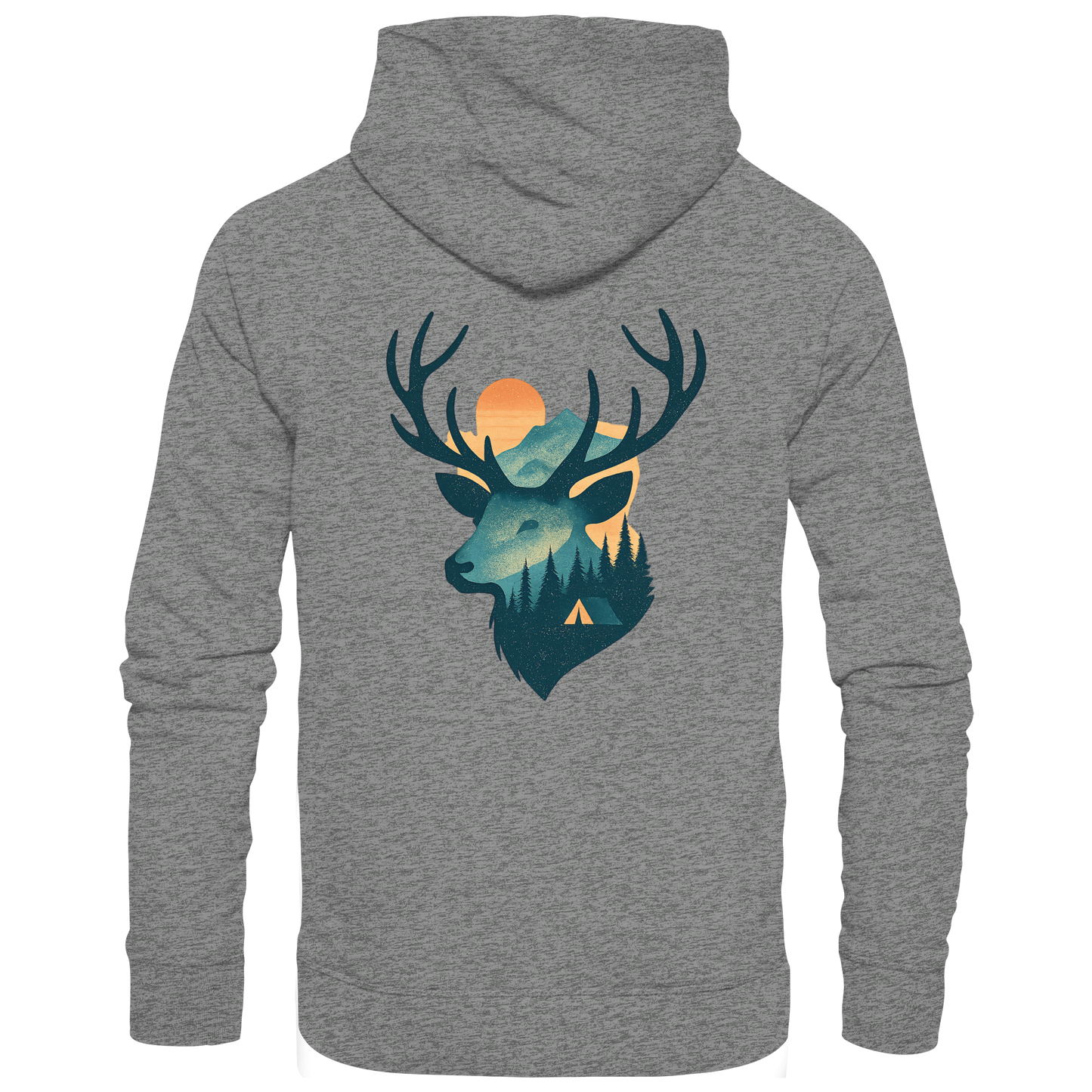 Hirsch – Strength of the Wild - Organic Hoodie