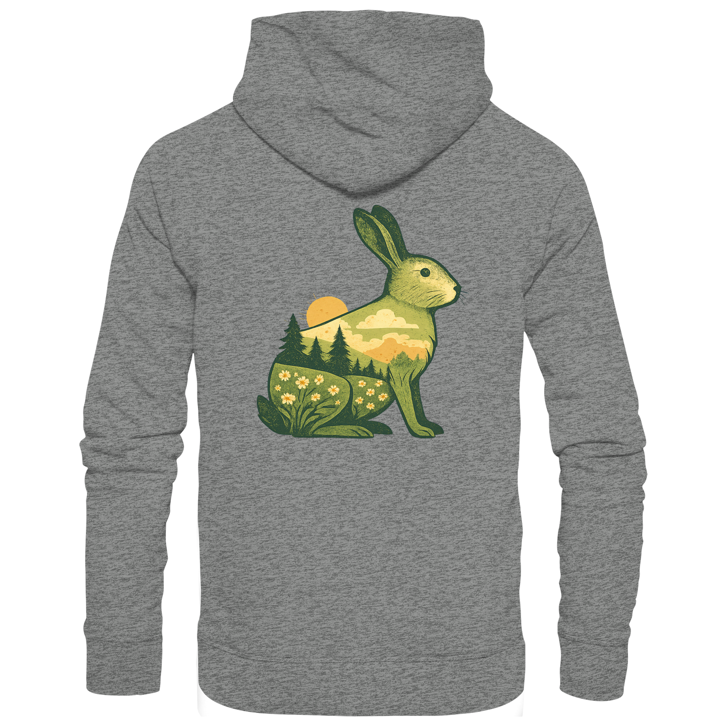 Rabbit – Spirit of Growth - Organic Hoodie