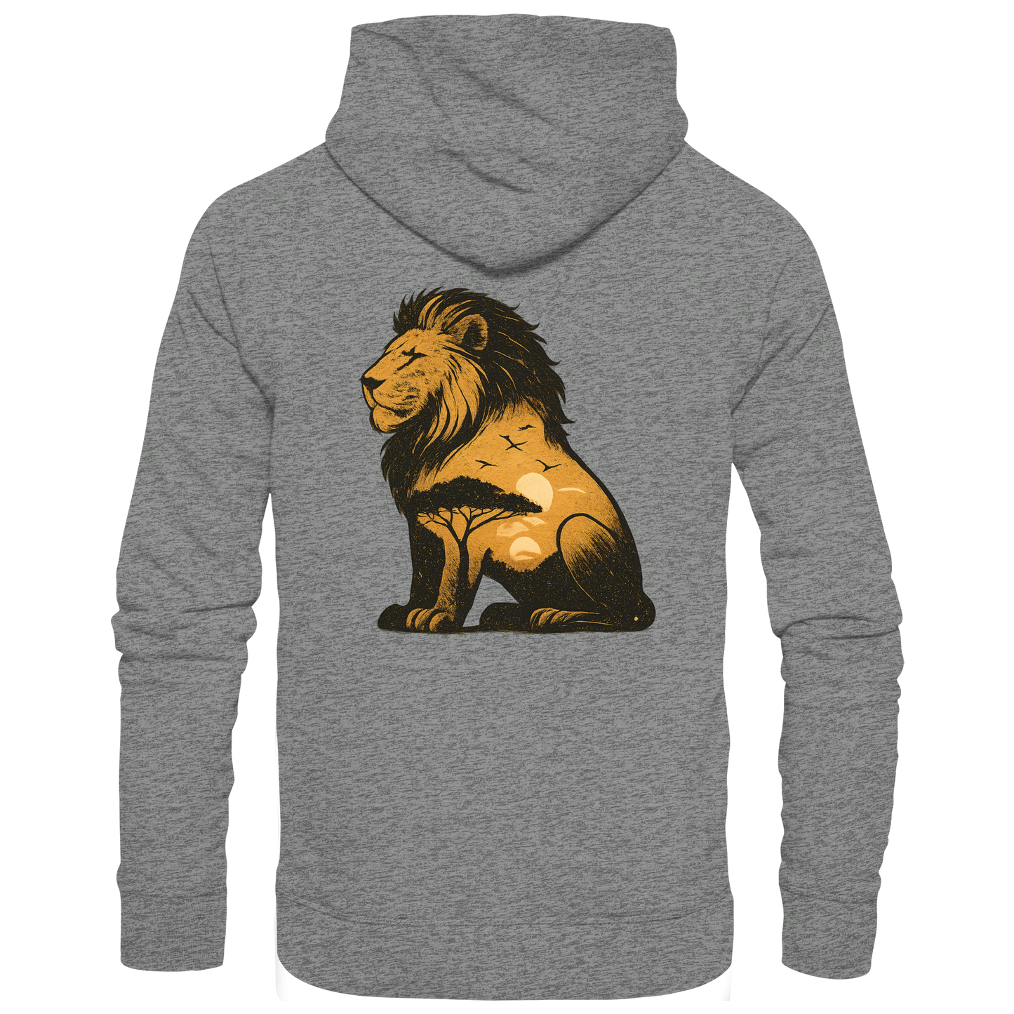 Lion – Spirit of Courage - Organic Hoodie