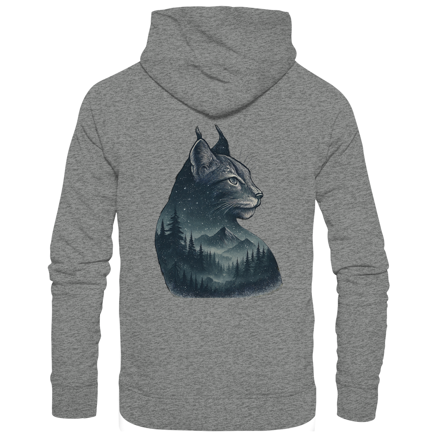 Lynx – Spirit of Mystery - Organic Hoodie