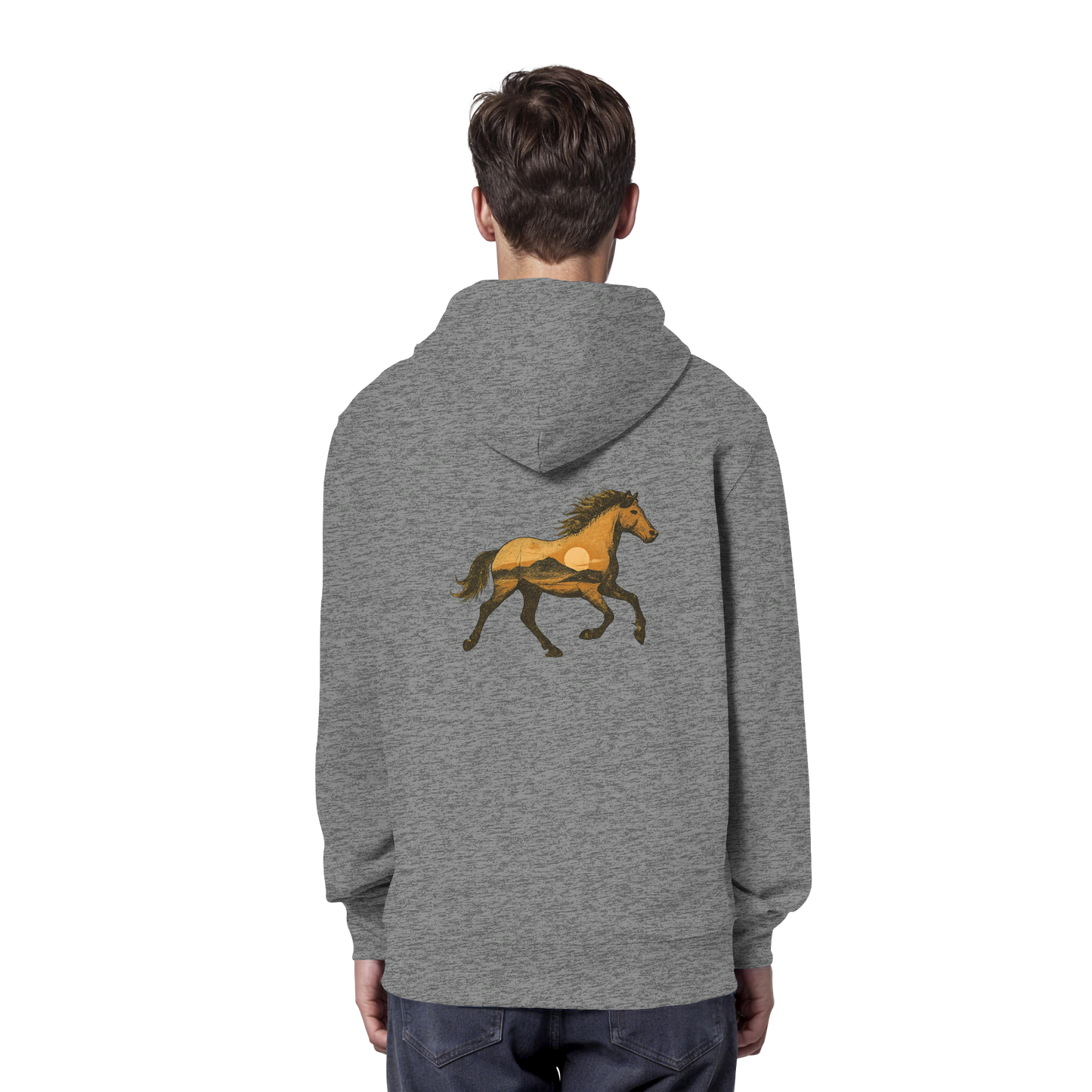 Wild Horse – Spirit of Freedom - Organic Hoodie