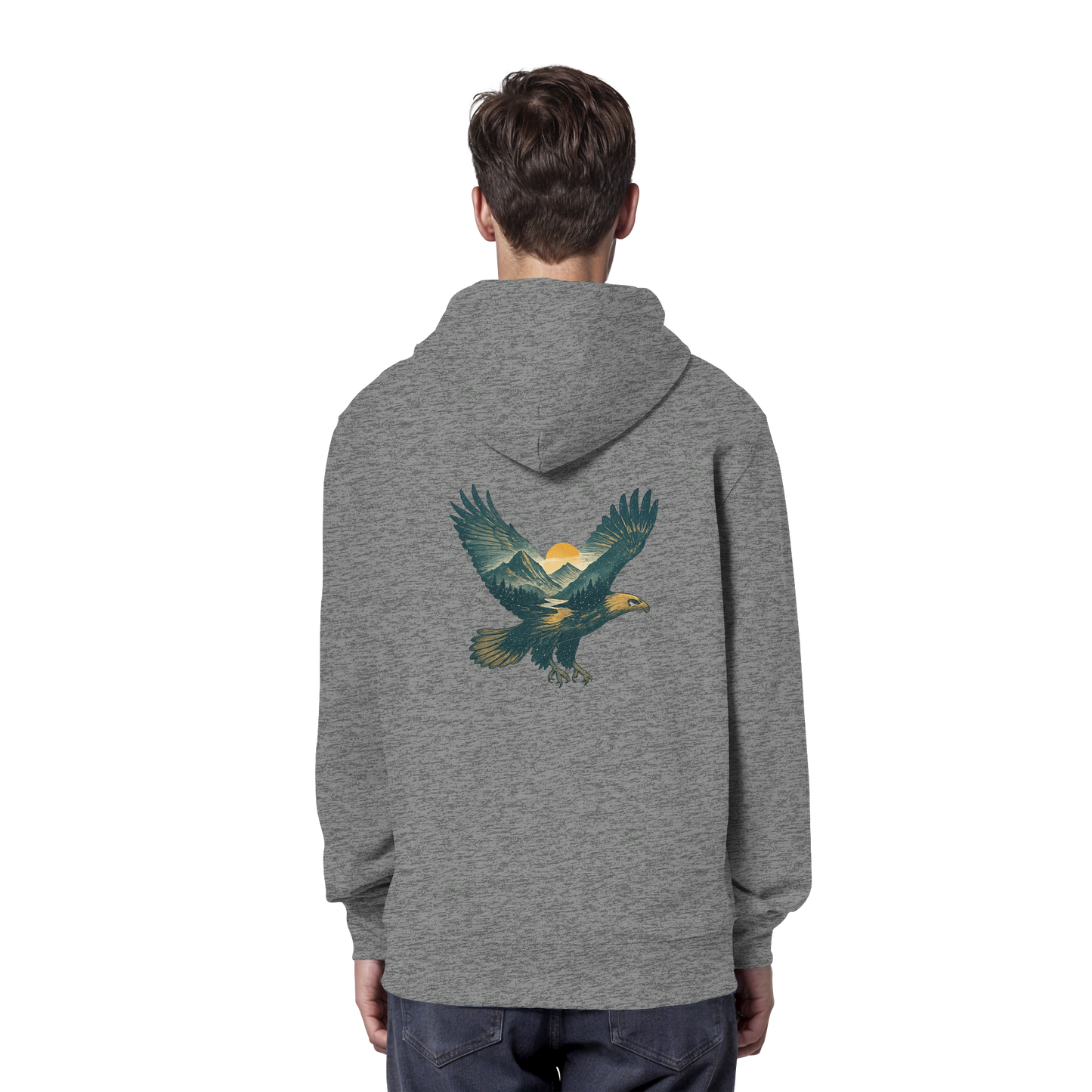 Adler Spirit of Freedom - Organic Hoodie