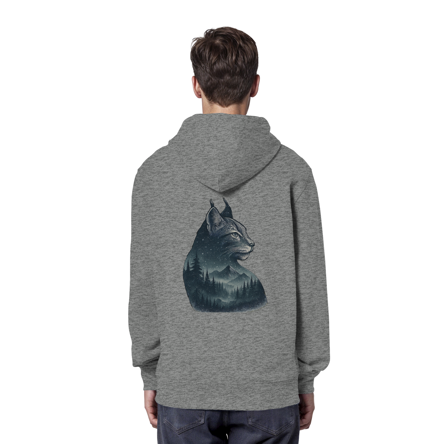 Lynx – Spirit of Mystery - Organic Hoodie