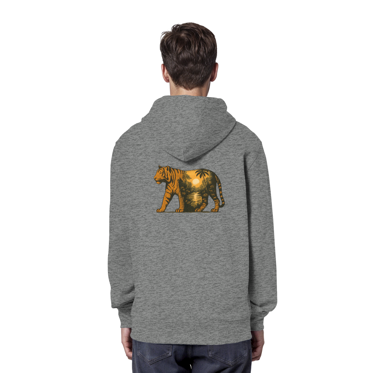 Tiger – Spirit of Passion - Organic Hoodie