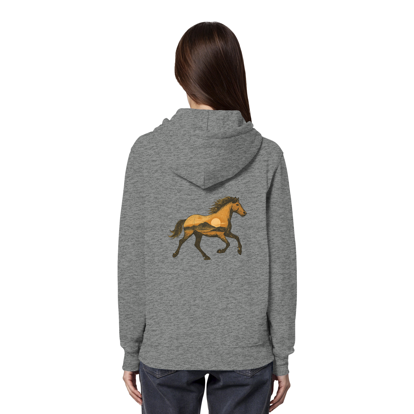 Wild Horse – Spirit of Freedom - Organic Hoodie