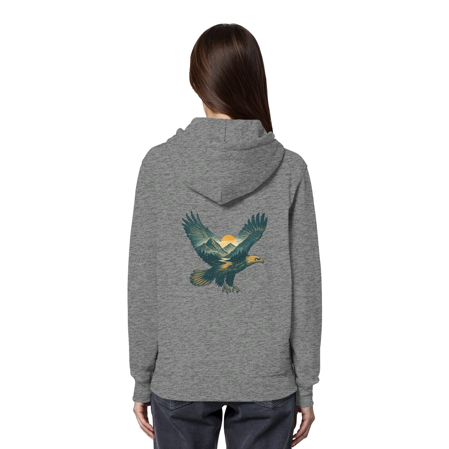 Adler Spirit of Freedom - Organic Hoodie