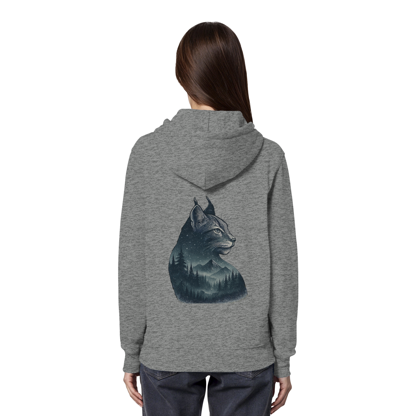 Lynx – Spirit of Mystery - Organic Hoodie