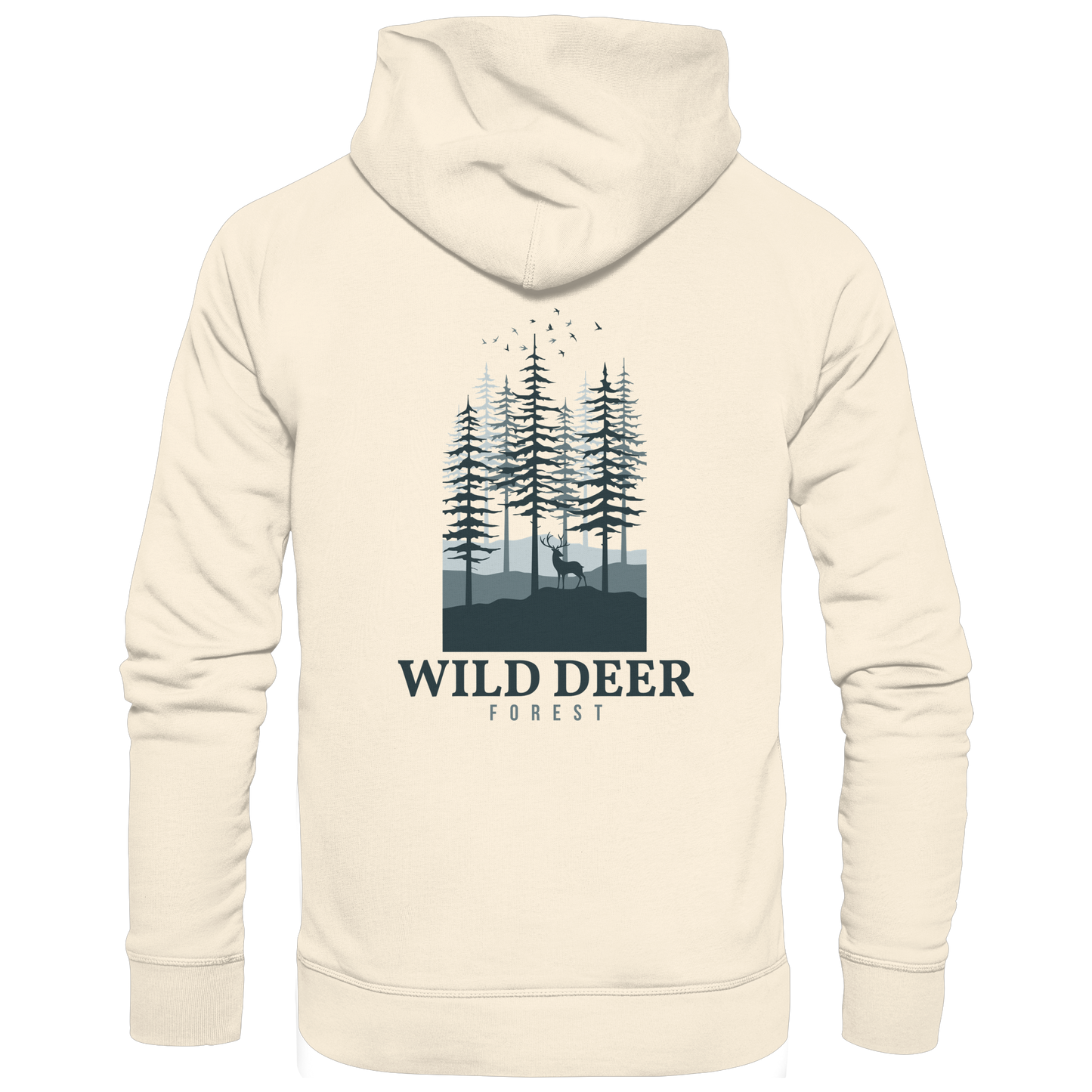 WILD DEER – Forest Edition - Organic Hoodie