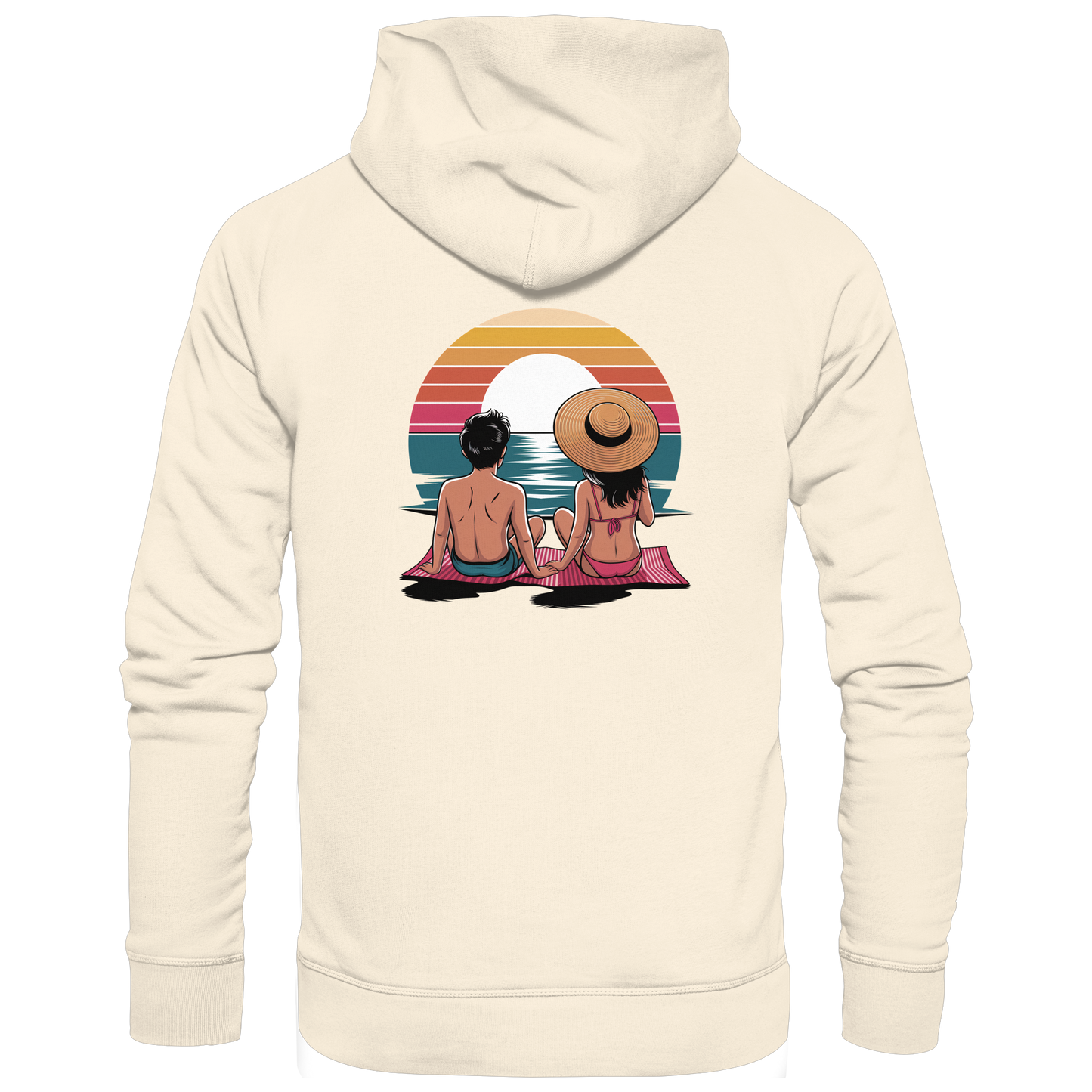 SUNSET COUPLE – Ocean Moments - Organic Hoodie