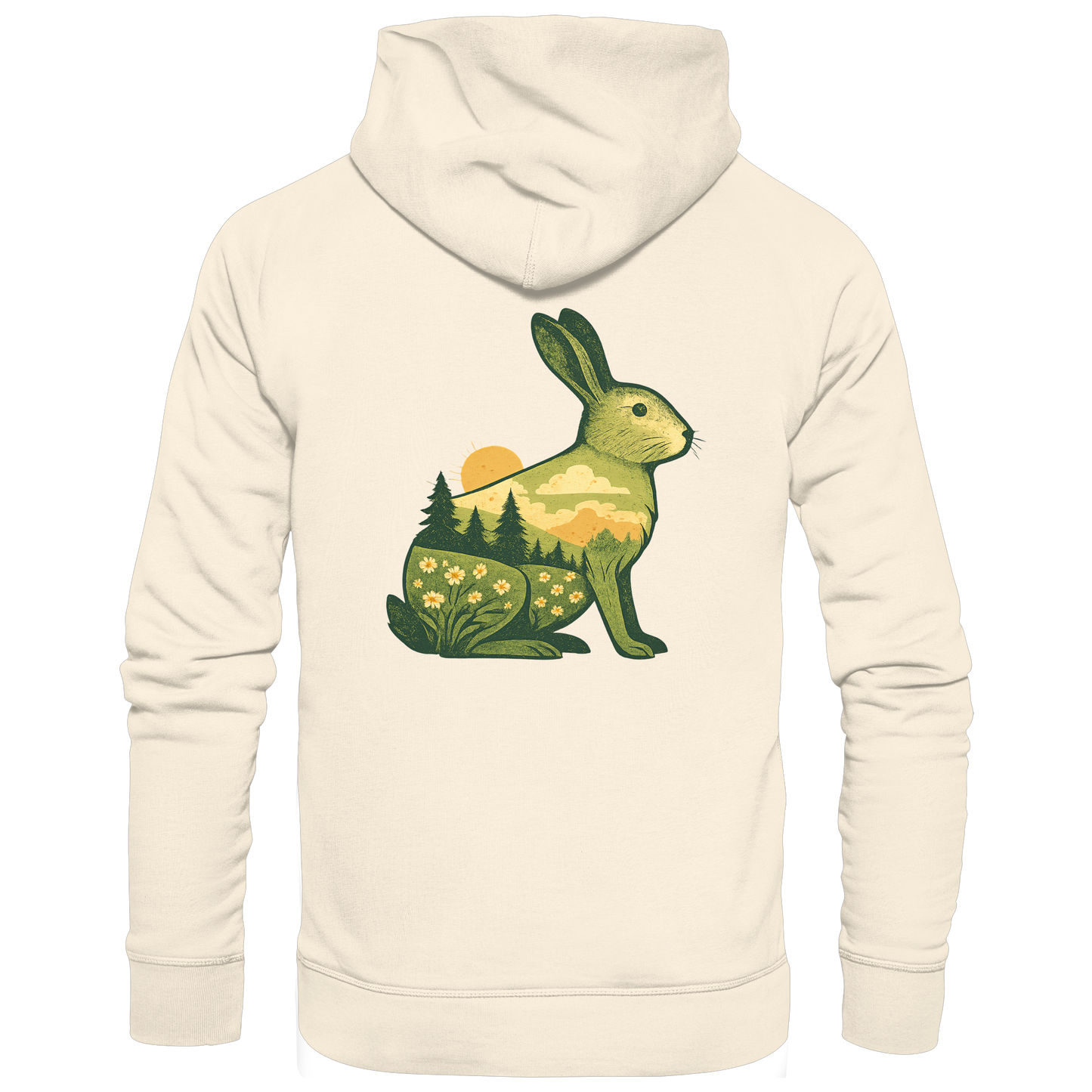 Rabbit – Spirit of Growth - Organic Hoodie